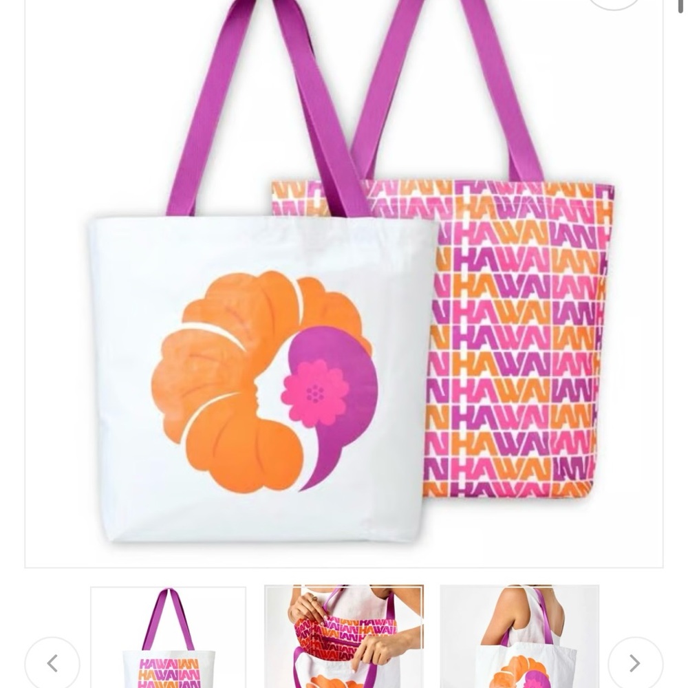 ALOHA Collection Hawaiian Airlines Reversible Tote